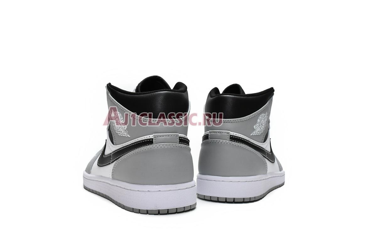 New Air Jordan 1 Mid "Light Smoke Grey" 554724-078 Shoes