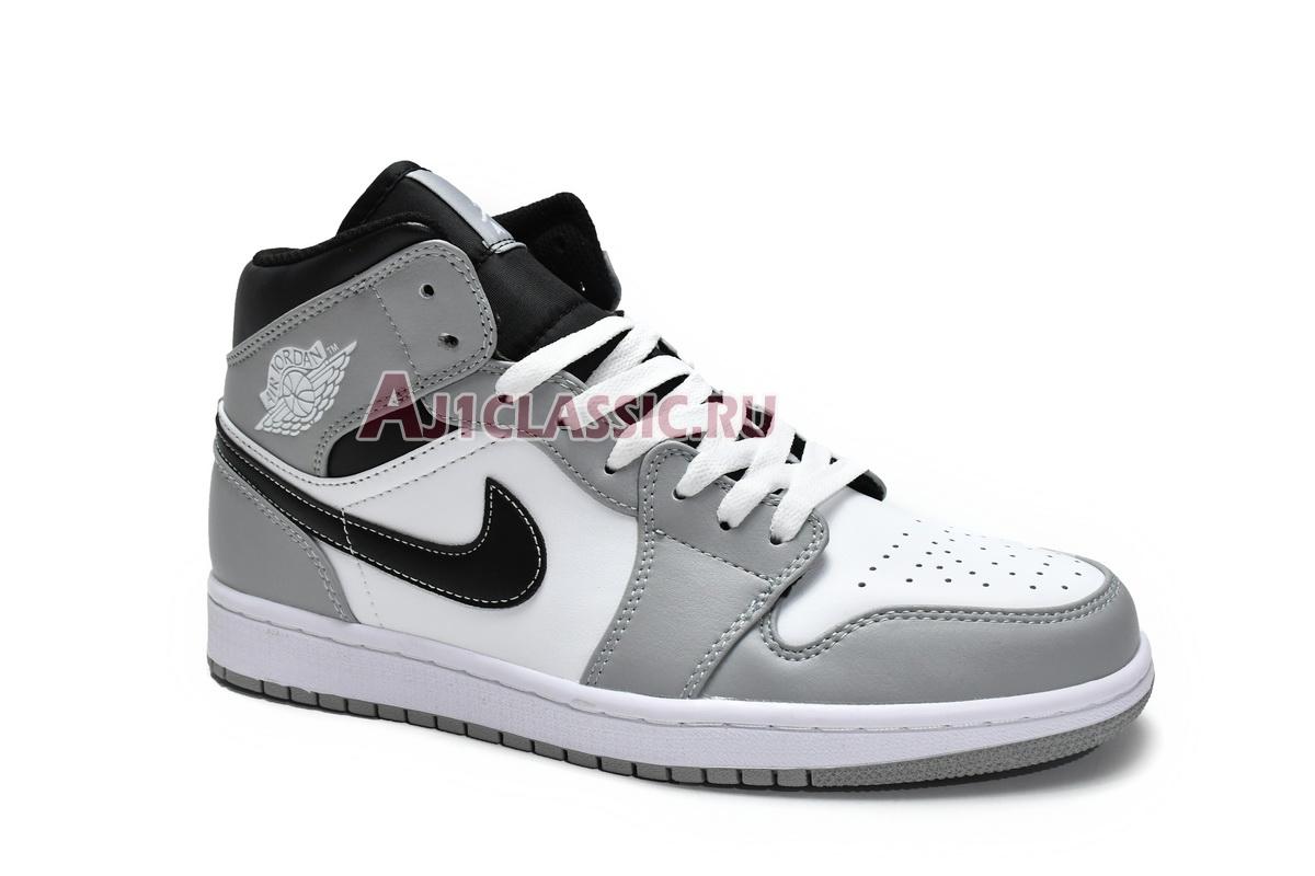 Air Jordan 1 Mid "Light Smoke Grey" 554724-078