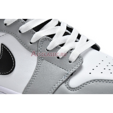 Air Jordan 1 Mid Light Smoke Grey 554724-078 Light Smoke Grey/White-Anthracite Mens Womens Shoes