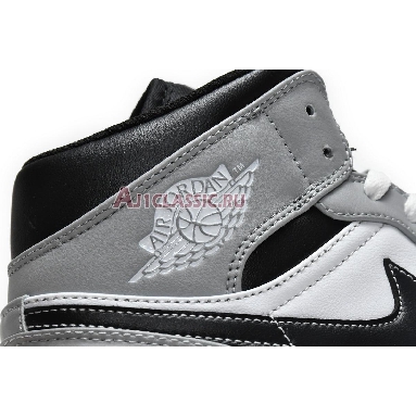 Air Jordan 1 Mid Light Smoke Grey 554724-078 Light Smoke Grey/White-Anthracite Mens Womens Shoes