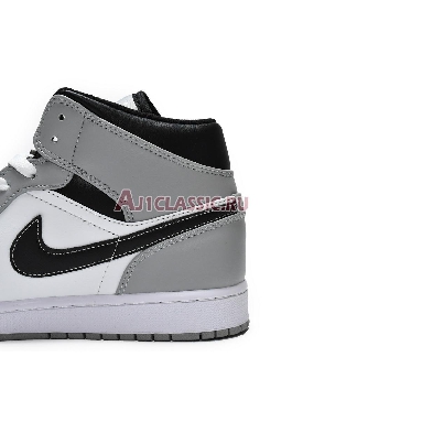 Air Jordan 1 Mid Light Smoke Grey 554724-078 Light Smoke Grey/White-Anthracite Mens Womens Shoes