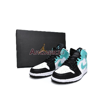 Air Jordan 1 Mid Tropical Twist 554724-132 White/Black/Tropical Twist Sneakers