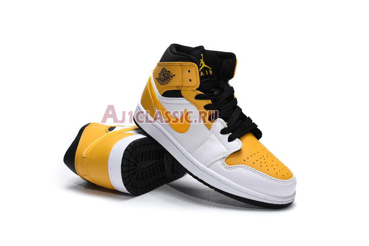 New Air Jordan 1 Mid "University Gold" 554724-170 Shoes