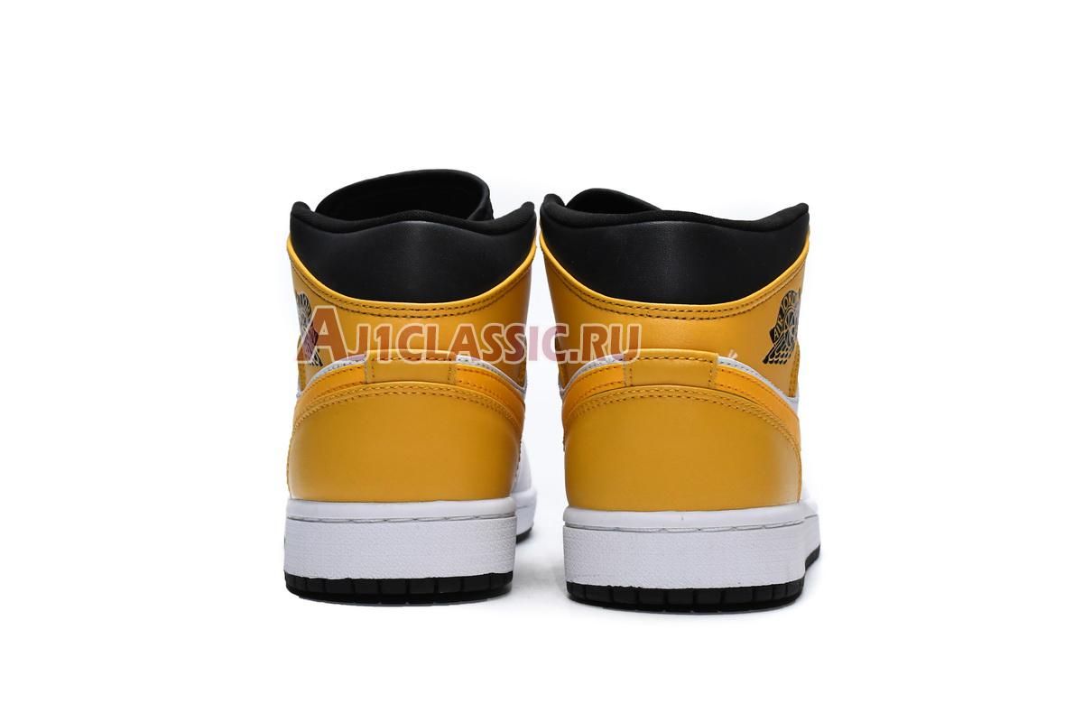 Air Jordan 1 Mid "University Gold" 554724-170