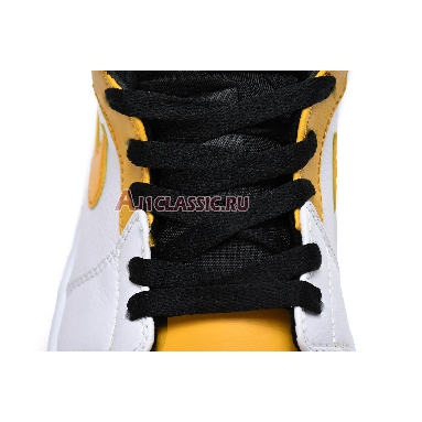 Air Jordan 1 Mid University Gold 554724-170 White/Black/University Gold Sneakers