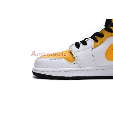 Air Jordan 1 Mid University Gold 554724-170 White/Black/University Gold Sneakers