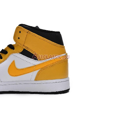 Air Jordan 1 Mid University Gold 554724-170 White/Black/University Gold Sneakers