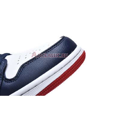 Air Jordan 1 Mid SE Olympic 852542-104 White/Midnight Navy/Varsity Red Sneakers