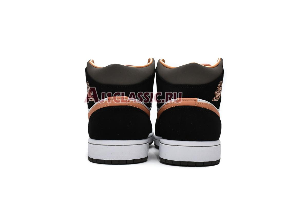 New Air Jordan 1 Mid SE "Peach Mocha" DH0210-100 Shoes