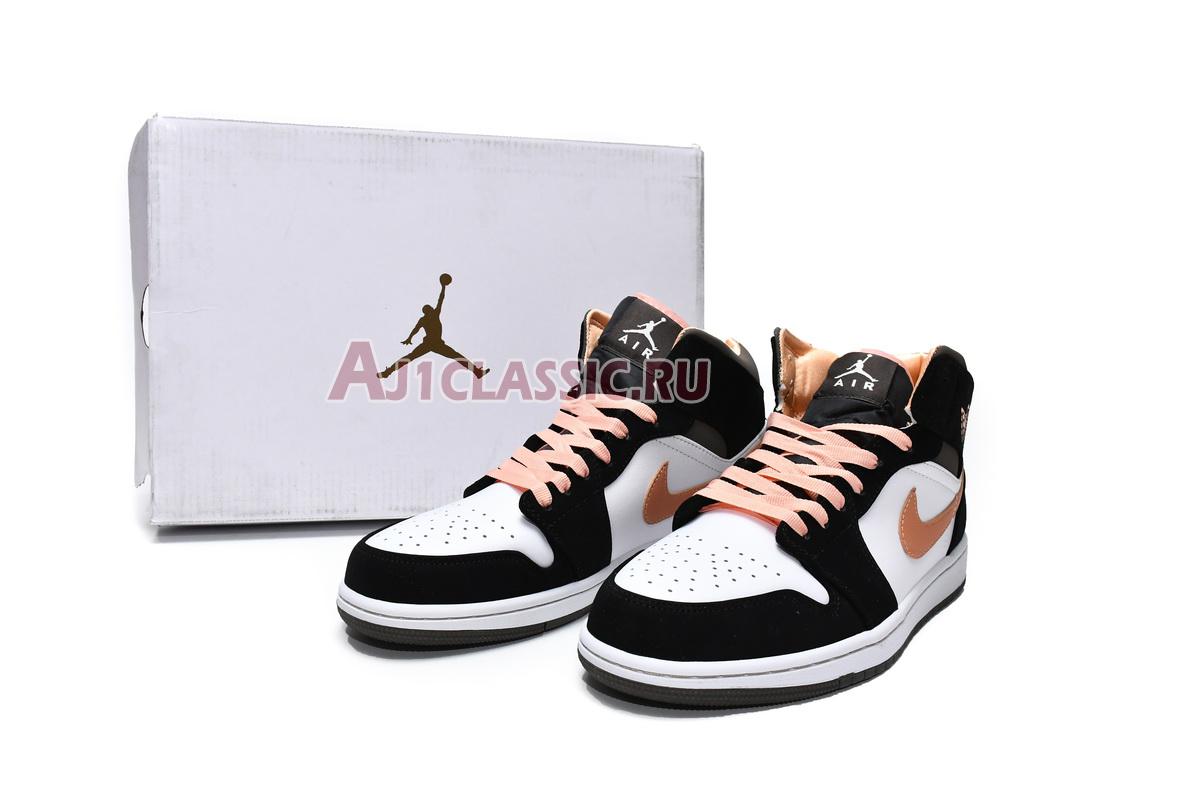 New Air Jordan 1 Mid SE "Peach Mocha" DH0210-100 Shoes