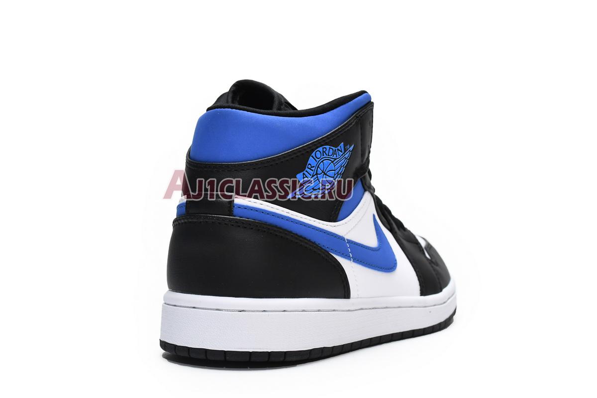 New Air Jordan 1 Mid "Racer Blue" 554724-140 Shoes