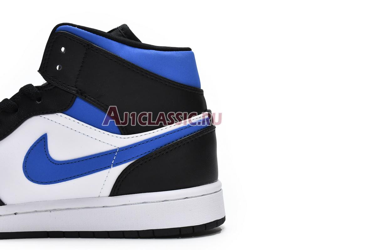 New Air Jordan 1 Mid "Racer Blue" 554724-140 Shoes