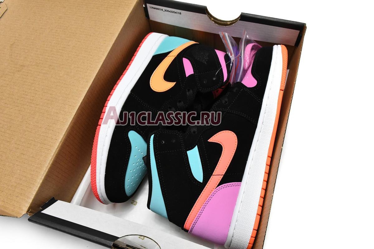 New Air Jordan 1 Mid GS "Candy" 554725-083-02 Shoes