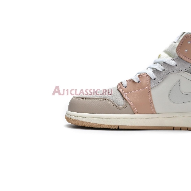 Air Jordan 1 Mid Milan CV3044-100-02 Sail/Light Bone/String/Shimmer Mens Womens Shoes