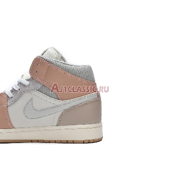 Air Jordan 1 Mid Milan CV3044-100-02 Sail/Light Bone/String/Shimmer Mens Womens Shoes