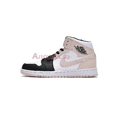 Air Jordan 1 Mid Crimson Tint 554724-133 White/Black/Arctic Orange Sneakers