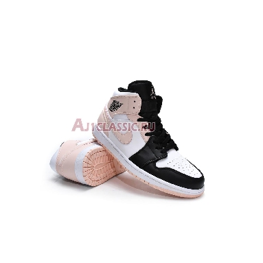 Air Jordan 1 Mid Crimson Tint 554724-133 White/Black/Arctic Orange Sneakers