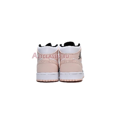 Air Jordan 1 Mid Crimson Tint 554724-133 White/Black/Arctic Orange Mens Womens Shoes