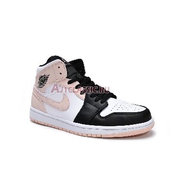 Air Jordan 1 Mid Crimson Tint 554724-133 White/Black/Arctic Orange Sneakers