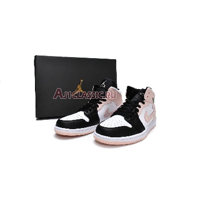 Air Jordan 1 Mid Crimson Tint 554724-133 White/Black/Arctic Orange Sneakers