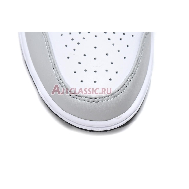 Air Jordan 1 Mid Grey Fog BQ6472-015 White/Light Smoke Grey/Black Sneakers