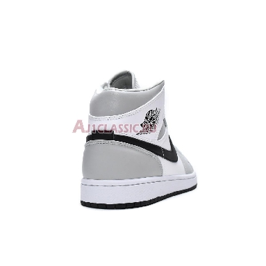 Air Jordan 1 Mid Grey Fog BQ6472-015 White/Light Smoke Grey/Black Sneakers