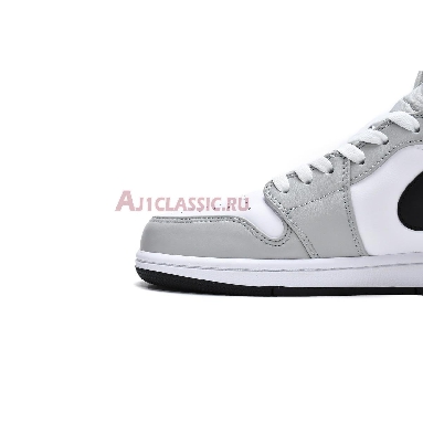 Air Jordan 1 Mid Grey Fog BQ6472-015 White/Light Smoke Grey/Black Sneakers