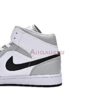 Air Jordan 1 Mid Grey Fog BQ6472-015 White/Light Smoke Grey/Black Sneakers