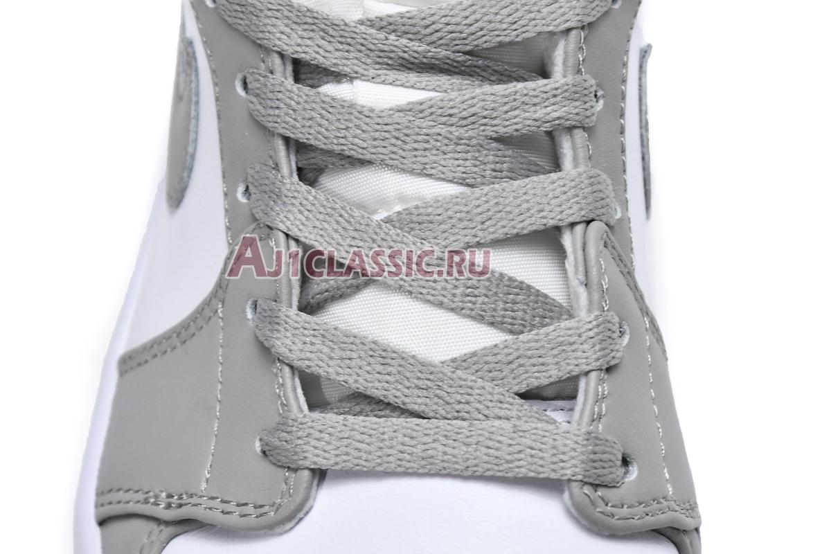 New Air Jordan 1 Mid "College Grey" 554724-082 Shoes