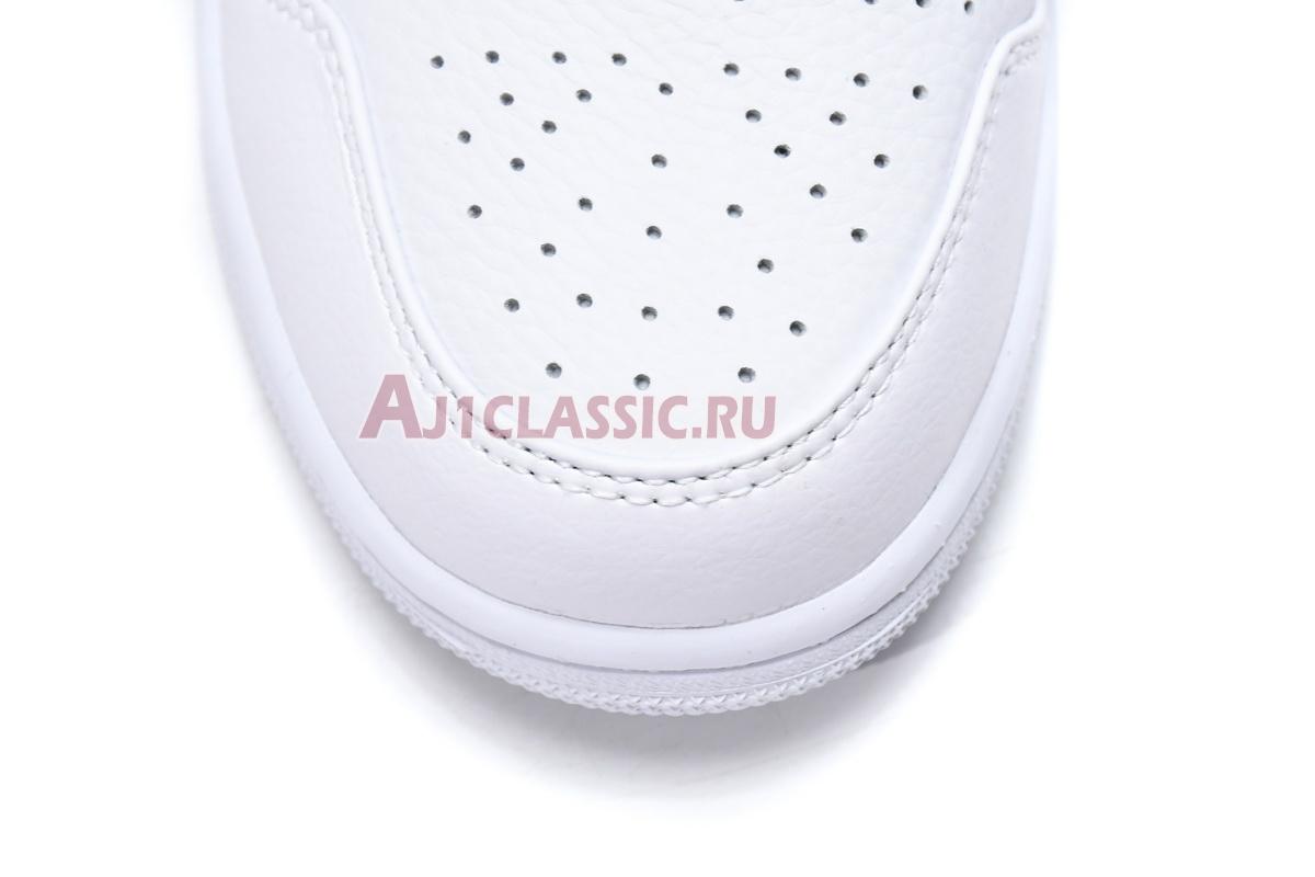 Air Jordan 1 Mid "Triple White" 554724-129