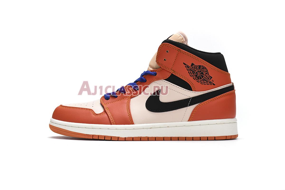 New Air Jordan 1 Retro Mid SE "Team Orange" 852542-800 Shoes