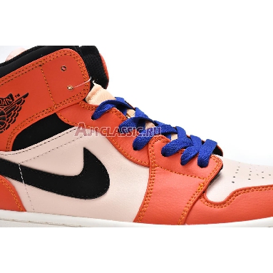 Air Jordan 1 Retro Mid SE Team Orange 852542-800 Team Orange/Black Sneakers