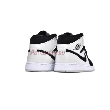 Air Jordan 1 Mid  SE Diamond DH6933-100 White/Black/Multi-Color Sneakers