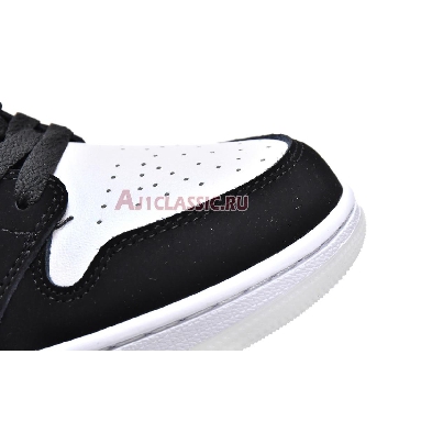 Air Jordan 1 Mid  SE Diamond DH6933-100 White/Black/Multi-Color Sneakers