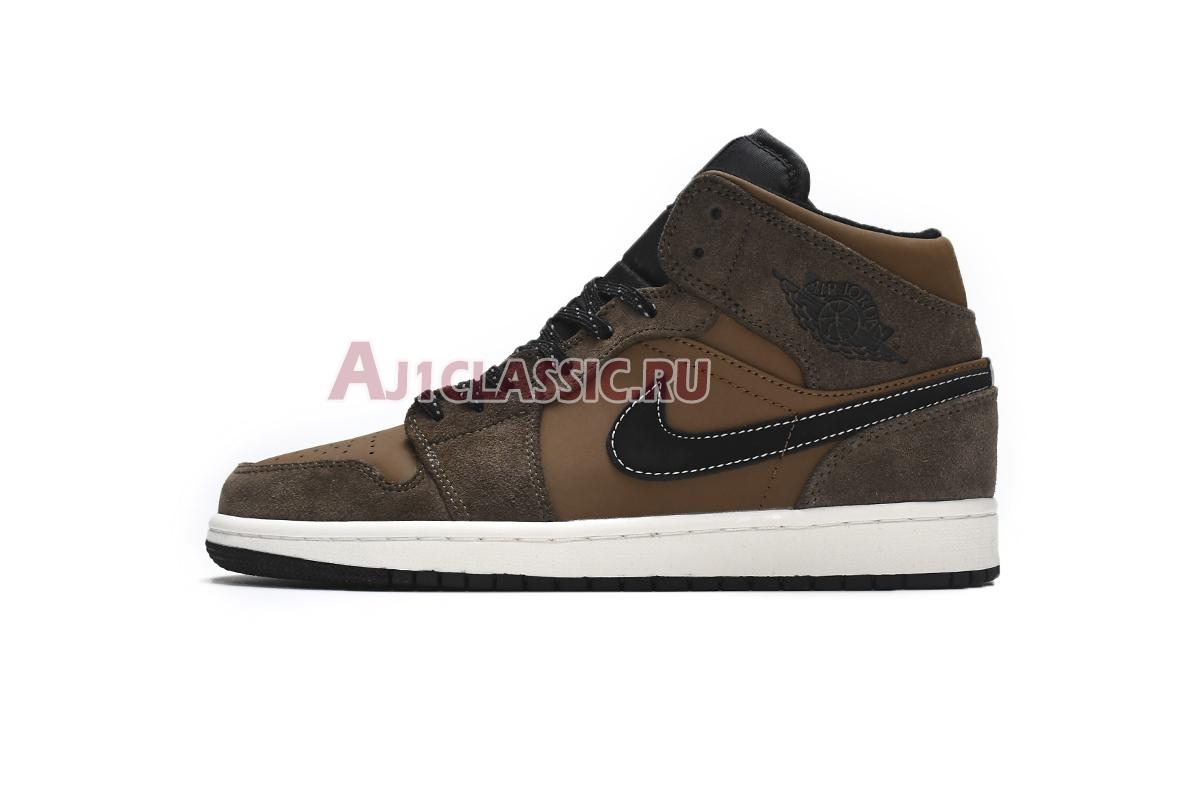 New Air Jordan 1 Mid  SE "Dark Chocolate" DC7294-200 Shoes