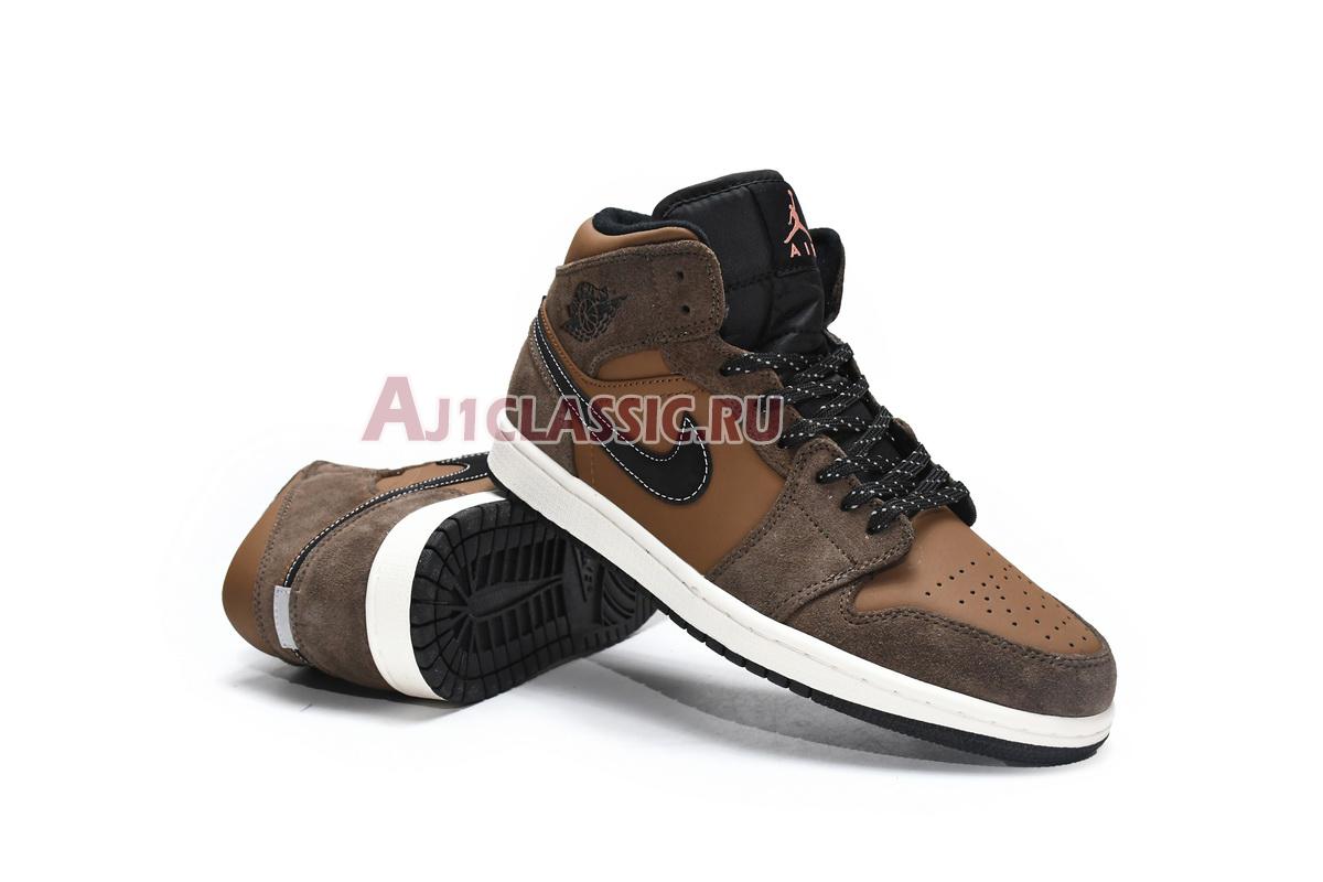 New Air Jordan 1 Mid  SE "Dark Chocolate" DC7294-200 Shoes