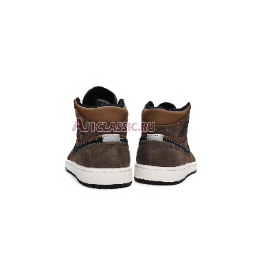 Air Jordan 1 Mid  SE Dark Chocolate DC7294-200 Dark Chocolate/Archaeo Brown/Black/Crimson Bliss Sneakers