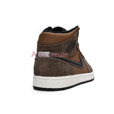 Air Jordan 1 Mid  SE Dark Chocolate DC7294-200 Dark Chocolate/Archaeo Brown/Black/Crimson Bliss Sneakers