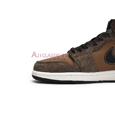 Air Jordan 1 Mid  SE Dark Chocolate DC7294-200 Dark Chocolate/Archaeo Brown/Black/Crimson Bliss Sneakers