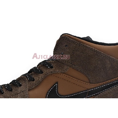 Air Jordan 1 Mid  SE Dark Chocolate DC7294-200 Dark Chocolate/Archaeo Brown/Black/Crimson Bliss Sneakers