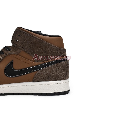 Air Jordan 1 Mid  SE Dark Chocolate DC7294-200 Dark Chocolate/Archaeo Brown/Black/Crimson Bliss Sneakers