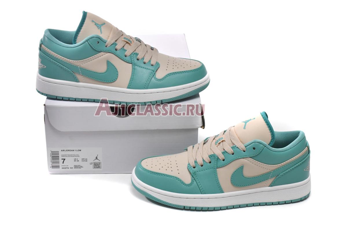 Air Jordan 1 Low "Tropical Teal Sandy Beige" DC0774-131