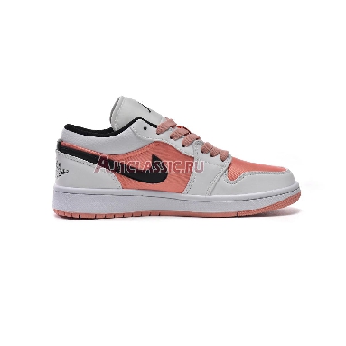 Air Jordan 1 Low GS Light Madder Root DM8960-801 Light Madder Root/White/Black Sneakers