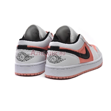 Air Jordan 1 Low GS Light Madder Root DM8960-801 Light Madder Root/White/Black Sneakers