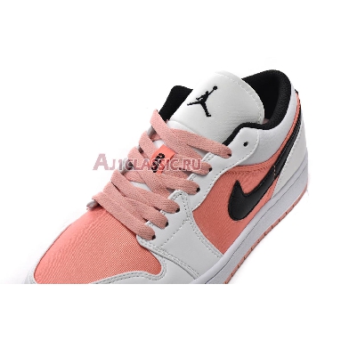 Air Jordan 1 Low GS Light Madder Root DM8960-801 Light Madder Root/White/Black Mens Womens Shoes