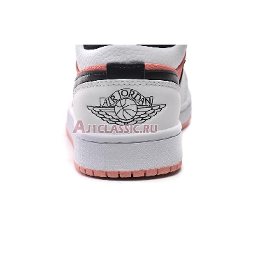 Air Jordan 1 Low GS Light Madder Root DM8960-801 Light Madder Root/White/Black Sneakers