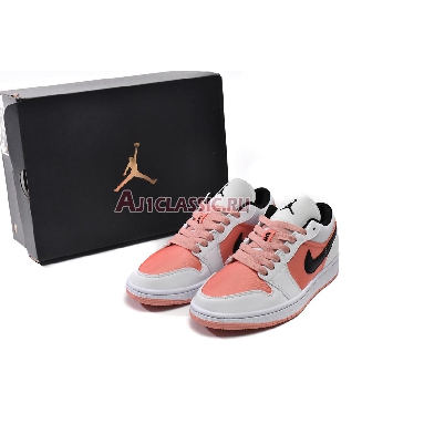 Air Jordan 1 Low GS Light Madder Root DM8960-801 Light Madder Root/White/Black Sneakers