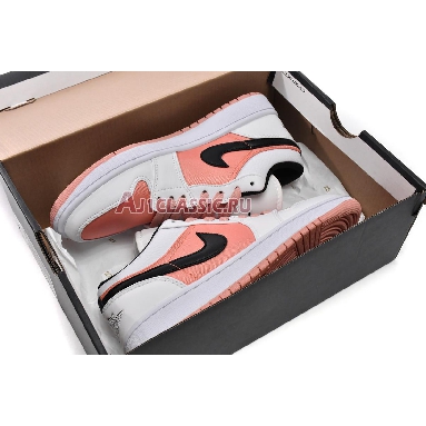 Air Jordan 1 Low GS Light Madder Root DM8960-801 Light Madder Root/White/Black Sneakers