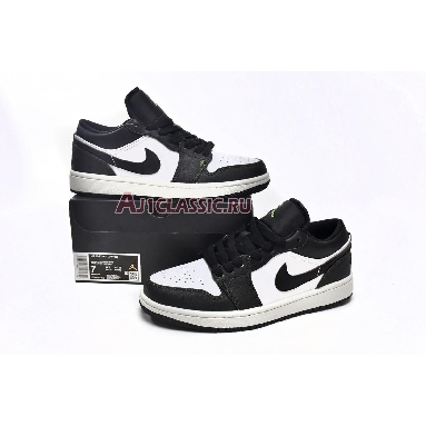 Air Jordan 1 Low SE Wear-Away - Electric Green DO8244-003 Black/Electric Green/White/Sail Mens Womens Shoes