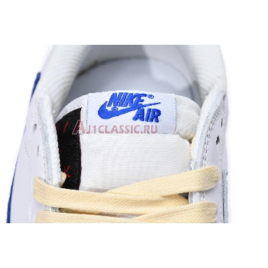 Travis Scott x Air Jordan 1 Low OG White Blue DM6839-186 White/Sail/Military Blue Mens Womens Shoes